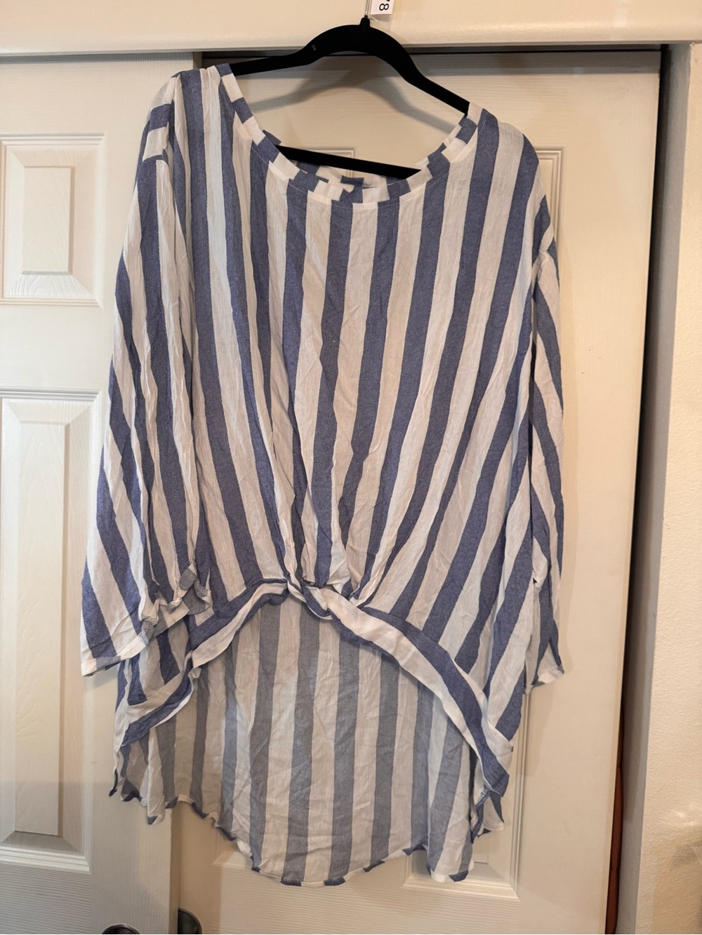 Hayden Blu&Wht Stripe - Picture 2 of 3